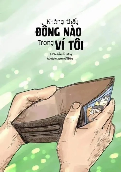 Meme ví rỗng cho giới trẻ: Biểu đạt nỗi lòng