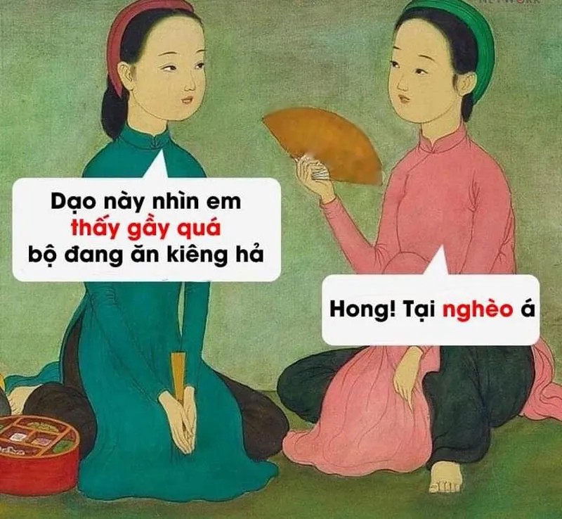 Nhiều khi gầy không phải do ăn kiêng mà do hết tiền á mấy bạn.