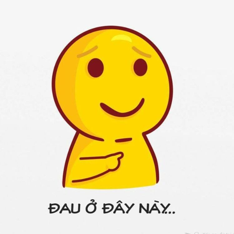 Meme "Nó đau ở đây này"