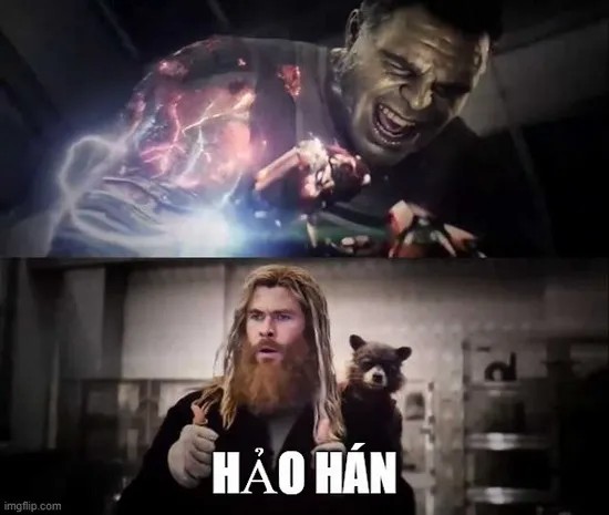 Meme hài hảo hán nét mặt liều lĩnh