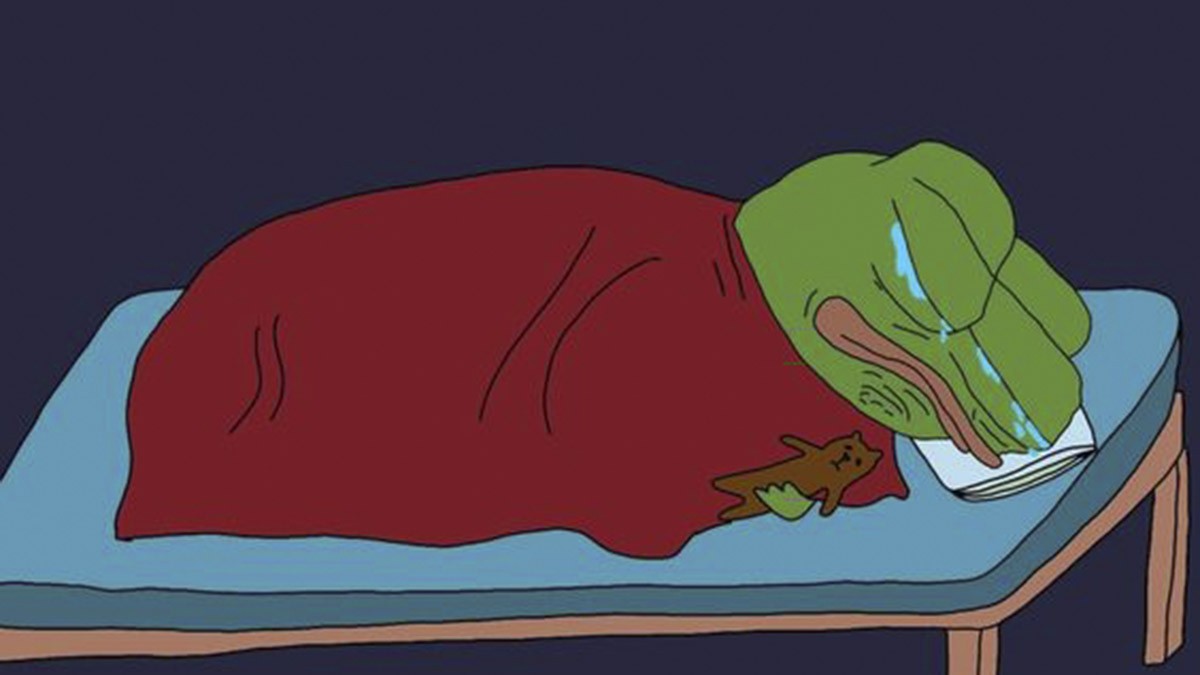 Hình ảnh meme thể hiện sự cô đơn
