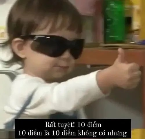 Ảnh chế bá đạo để khen bạn tư duy sắc như gãy gọn.
