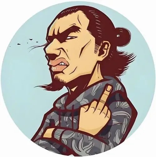 Cảnh hoạt hình đang vui bỗng lật mood bởi cú bật ngón tay giữa.