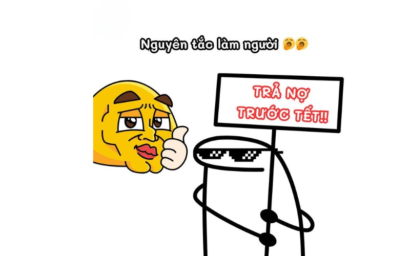 Meme Tết cho bạn bè 4