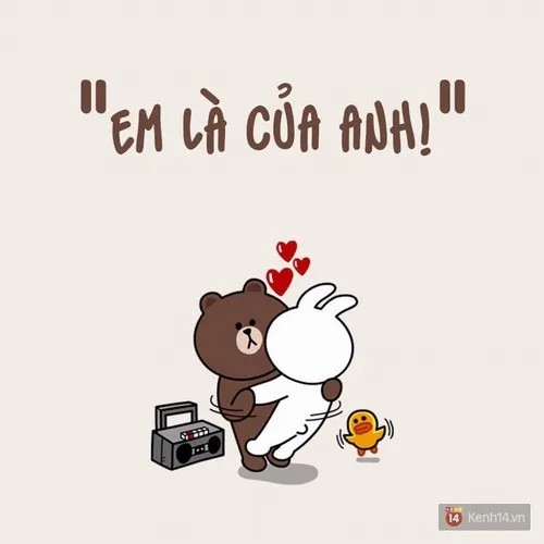 Hình meme tỏ tình dành cho khoảnh khắc đầy ngọt ngào