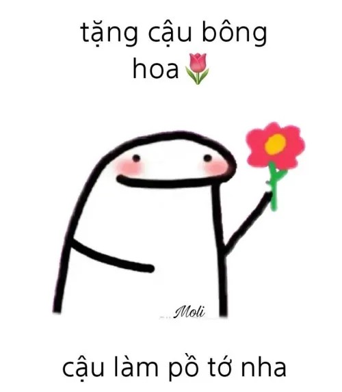 Ảnh chế thổ lộ tình yêu bằng biểu cảm ngại ngùng đáng yêu