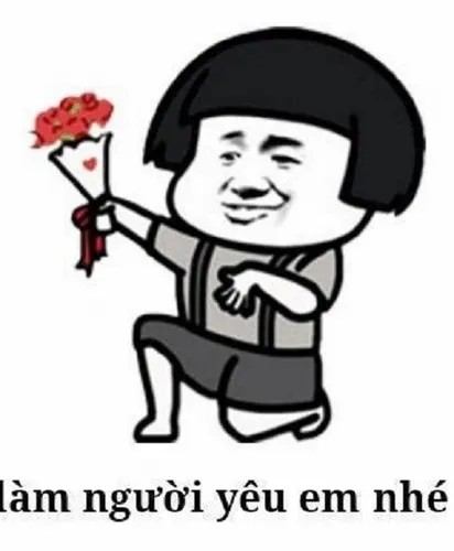 Meme confession trong chat với nụ cười gượng đáng nhớ