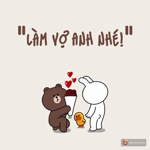 Hình meme tỏ tình khi chỉ muốn người ấy đồng ý