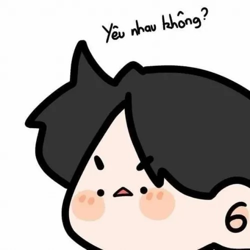 Hình meme tỏ tình dành cho lời yêu đầy dễ thương