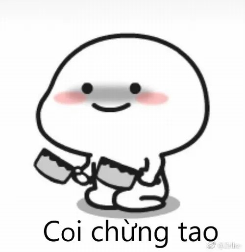 Ảnh troll coi chừng tao, vibe troll kinh điển của hội bạn.
