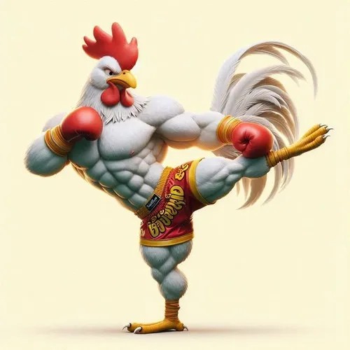 Khoảnh khắc gà troll người như đang phán xử
