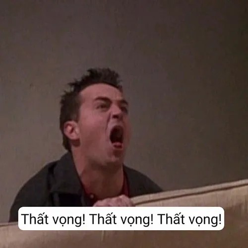 Meme chế nét mặt cụt hứng khó đỡ luôn