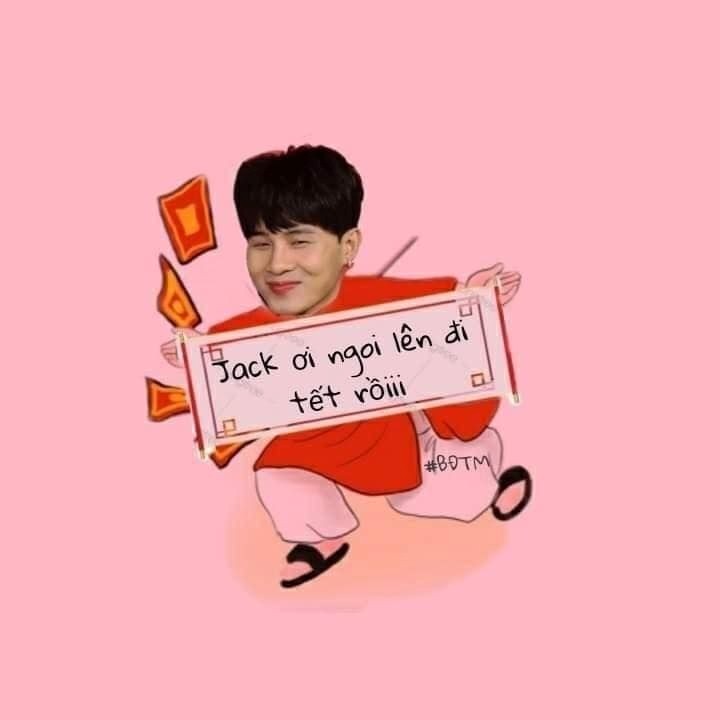 Meme Jack với hình ảnh lãng mạn, bay bổng.