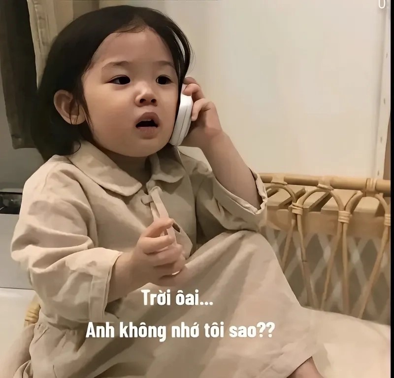Meme nhớ người yêu này cực kỳ dễ thương và tràn ngập tình cảm.
