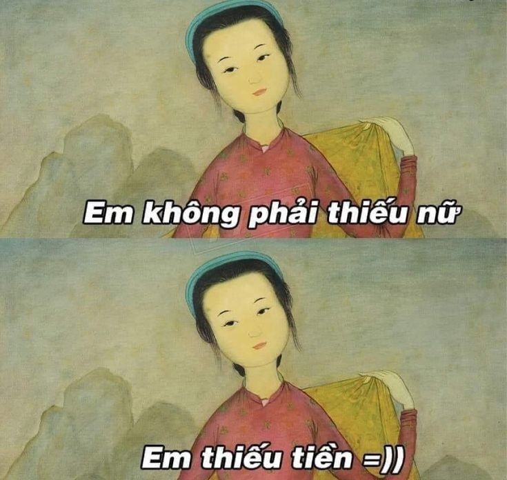 Meme hết tiền dịp Tết 1