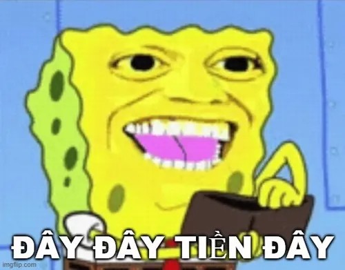 Meme chế “cầm đi, tôi giàu mà ngại gì”