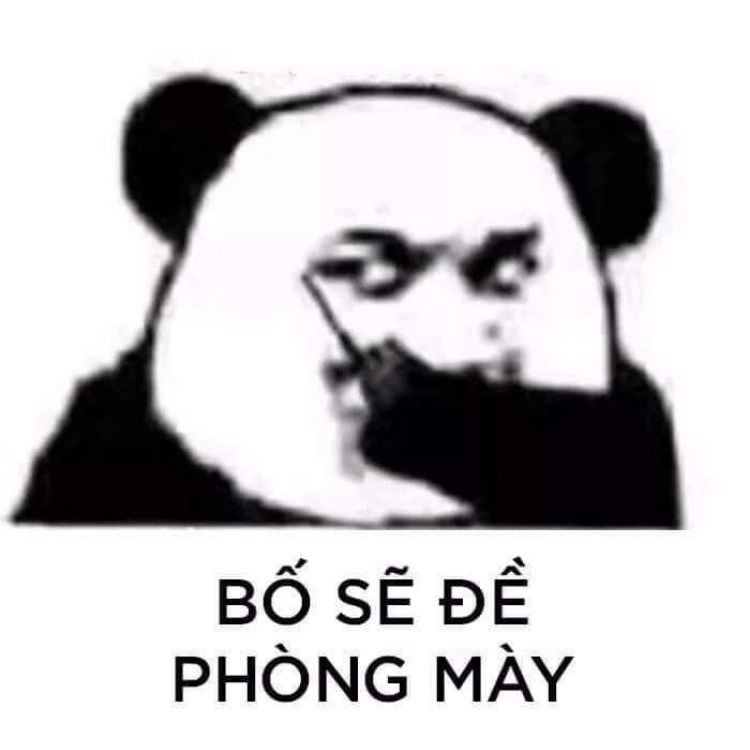 Bố sẽ đề phòng mày