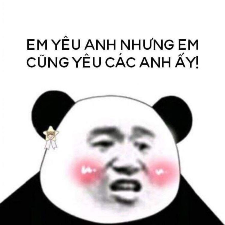 Em yêu anh những cũng yêu các anh ấy!!!