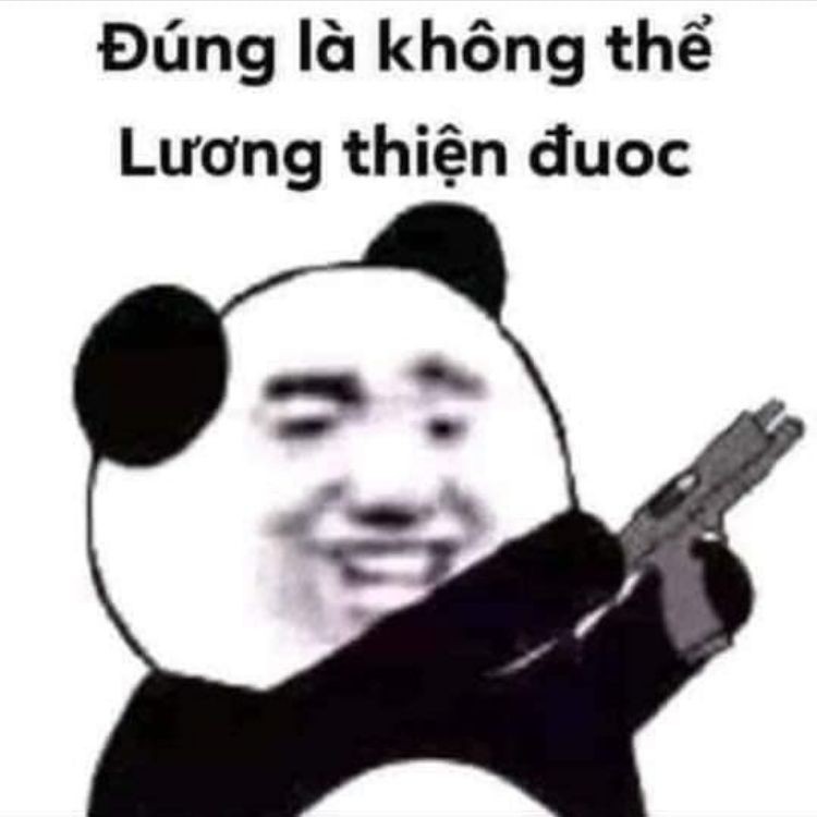 Đúng là không thể lương thiện được